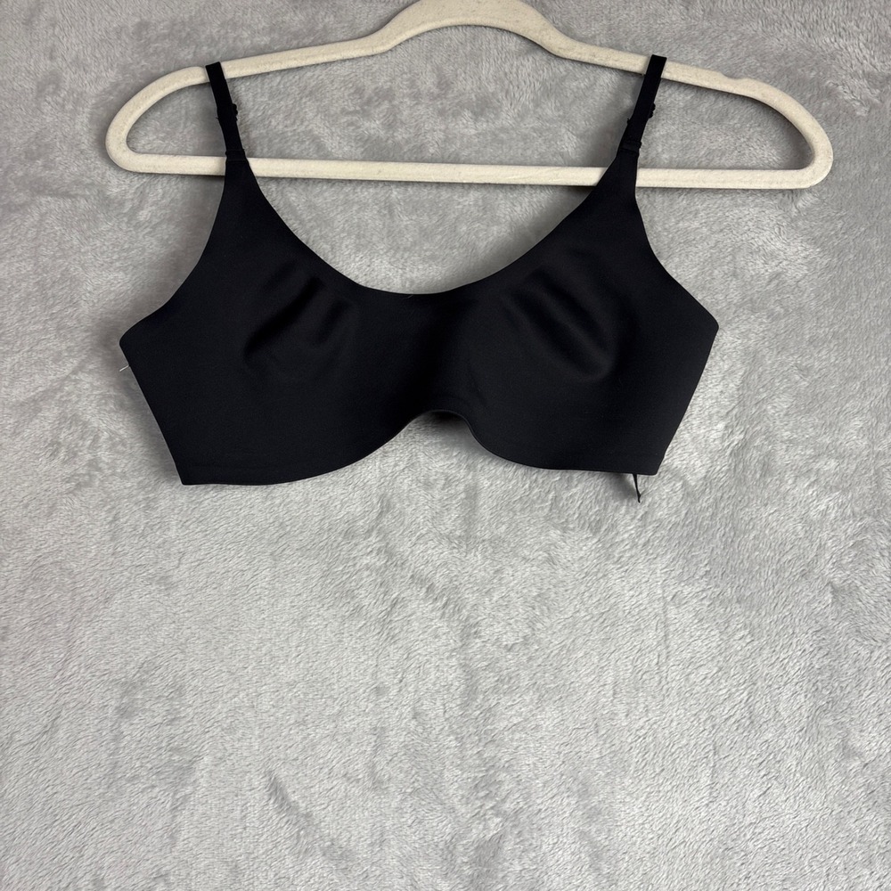 Intimately‎ Free People Black Seamless Bralette Adjustable Straps Medium Comfy